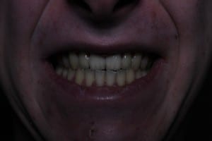 Self portrait:  The head on lighting really enhances my facial features and makes my teeth stand out. I wanted to do something a bit different for my self portrait which I think I've achieved. 